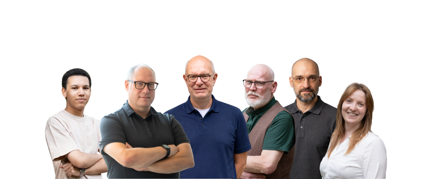 Auf dem Bild ist das Team der SNS Connect GmbH zu sehen.